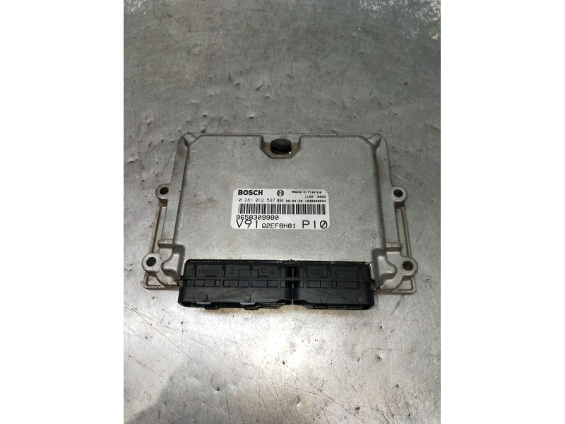 Recambio de centralita motor uce para citroën jumper ii furgoneta (244) 2.0 hdi referencia OEM IAM 0281012597 9658309980 1039S09