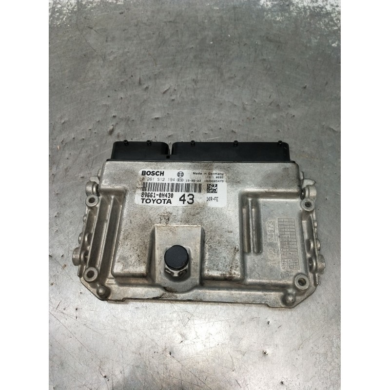 Recambio de centralita motor uce para toyota aygo (_b4_) 1.0 (kgb40) referencia OEM IAM 0261S12194 896610H430 1039S85479 2014
