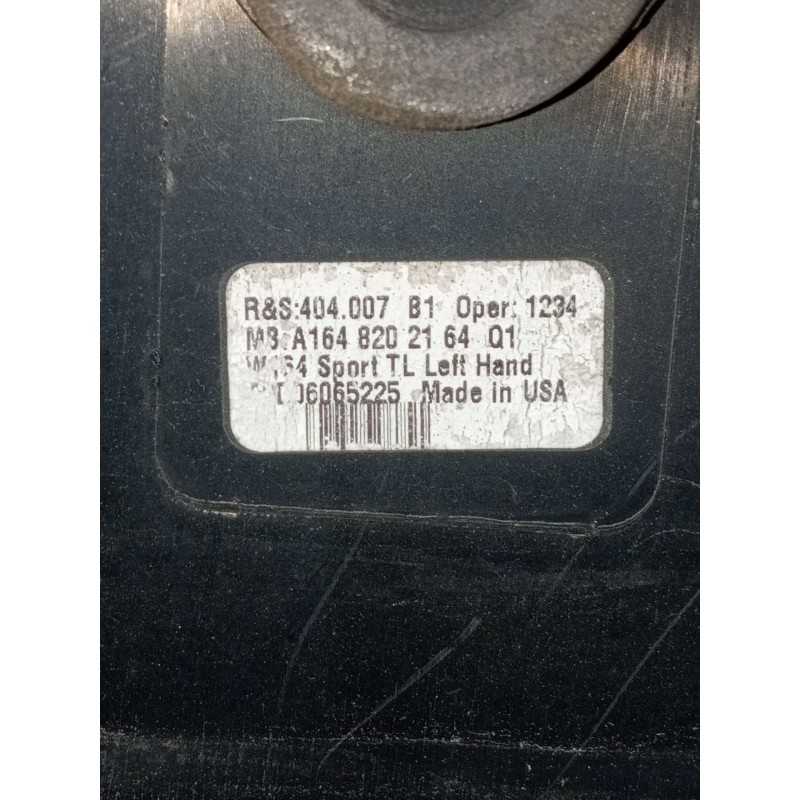 Recambio de piloto trasero izquierdo para mercedes-benz clase m (w164) ml 320 cdi 4-matic (164.122) referencia OEM IAM A16482021