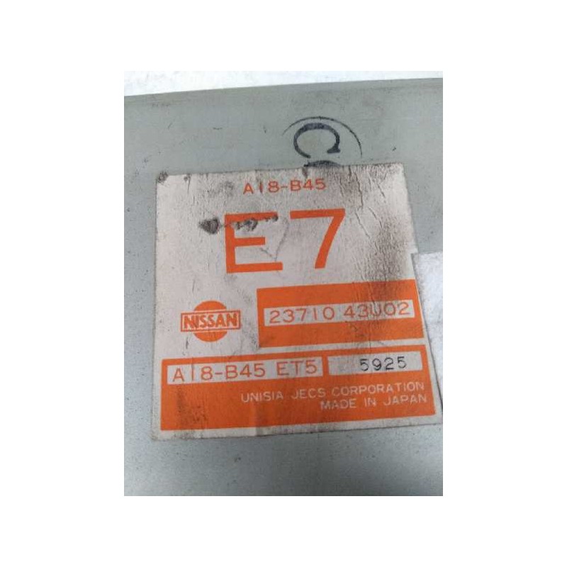 Recambio de centralita motor uce para nissan maxima qx (a32) 2.0 v6 24v cat referencia OEM IAM 2371043U02 A18B45 E7