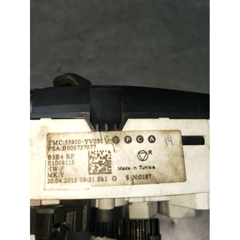 Recambio de mando calefaccion / aire acondicionado para toyota aygo (_b4_) 1.0 (kgb40) referencia OEM IAM 55900YV030 B000737077 