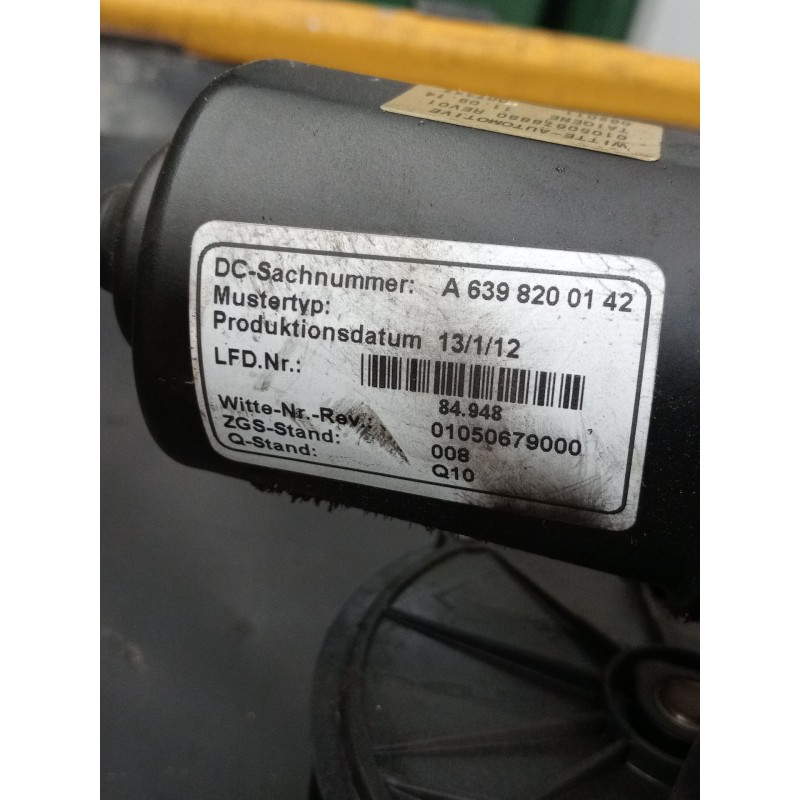 Recambio de modulo electronico para mercedes-benz viano (w639) cdi 2.2 (639.811, 639.813, 639.815, 639.711, 639.713) referencia 