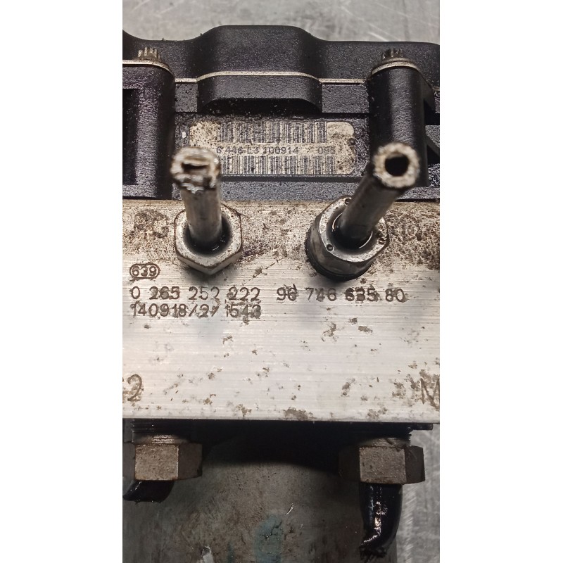 Recambio de abs para citroën berlingo furgoneta/monovolumen (b9) 1.6 hdi / bluehdi 75 referencia OEM IAM 0265951952 0265252222 9