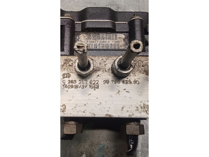 Recambio de abs para citroën berlingo furgoneta/monovolumen (b9) 1.6 hdi / bluehdi 75 referencia OEM IAM 0265951952 0265252222 9