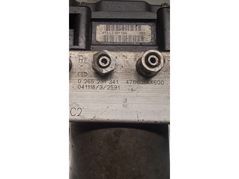 Recambio de abs para nissan micra iii (k12) 1.2 16v referencia OEM IAM 0265800319 0265231341 47660AX600