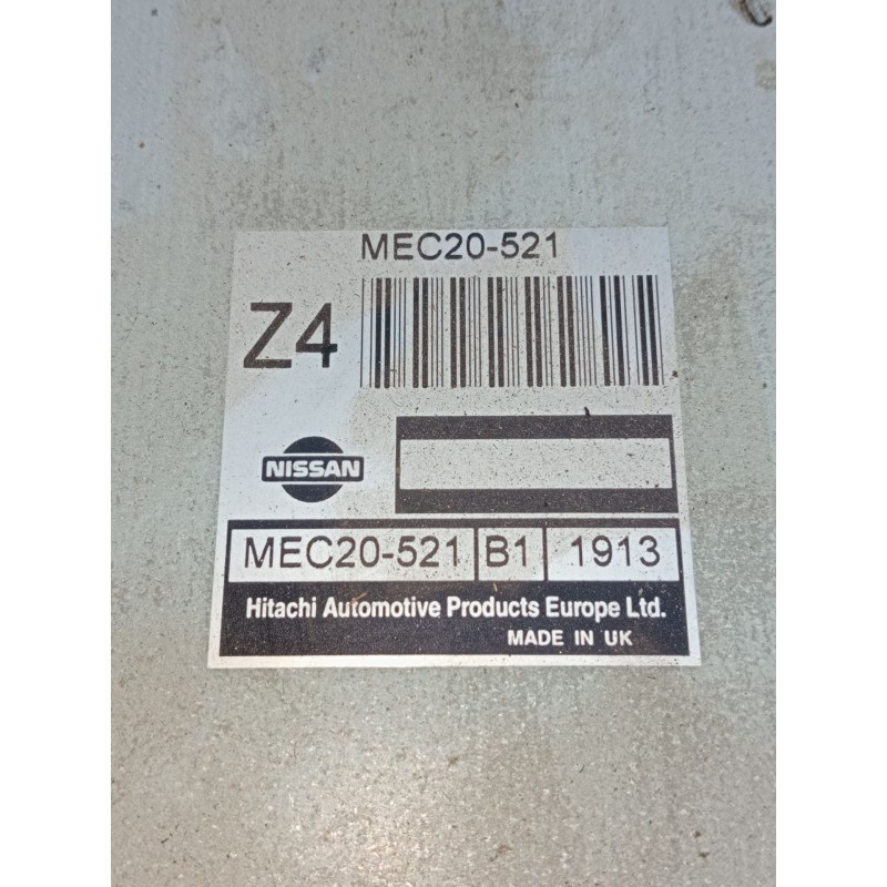 Recambio de centralita motor uce para nissan primera hatchback (p11) 1.6 16v referencia OEM IAM MEC20521  1999