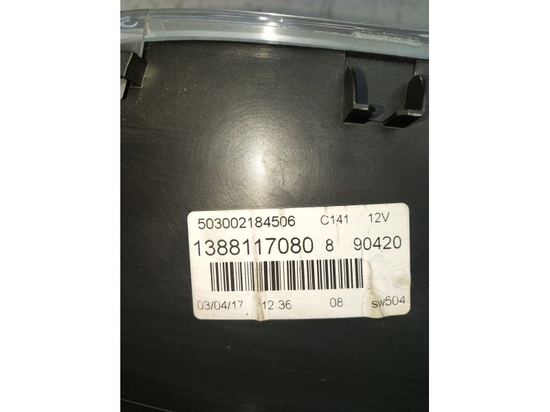 Recambio de cuadro instrumentos para citroën nemo furgoneta/monovolumen (aa_) 1.3 bluehdi 80 referencia OEM IAM 1388117080 50300