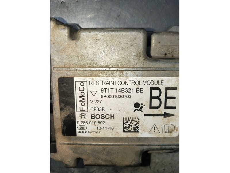 Recambio de kit airbag para ford tourneo connect 1.8 tdci referencia OEM IAM 0285010892  2008