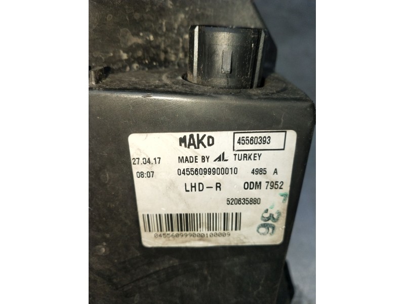 Recambio de faro derecho para citroën nemo furgoneta/monovolumen (aa_) 1.3 bluehdi 80 referencia OEM IAM 520635880  2010