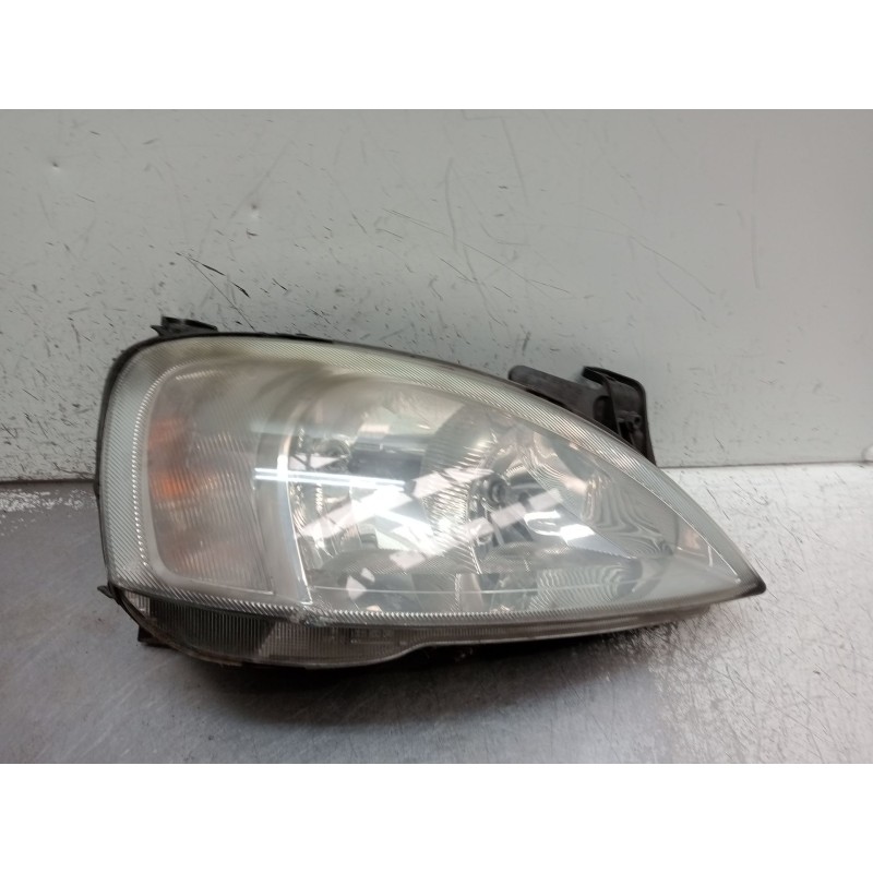 Recambio de faro derecho para opel combo furgoneta/monovolumen 1.7 di 16v referencia OEM IAM  VER FOTOS CRISTAL DAÑADO 2001