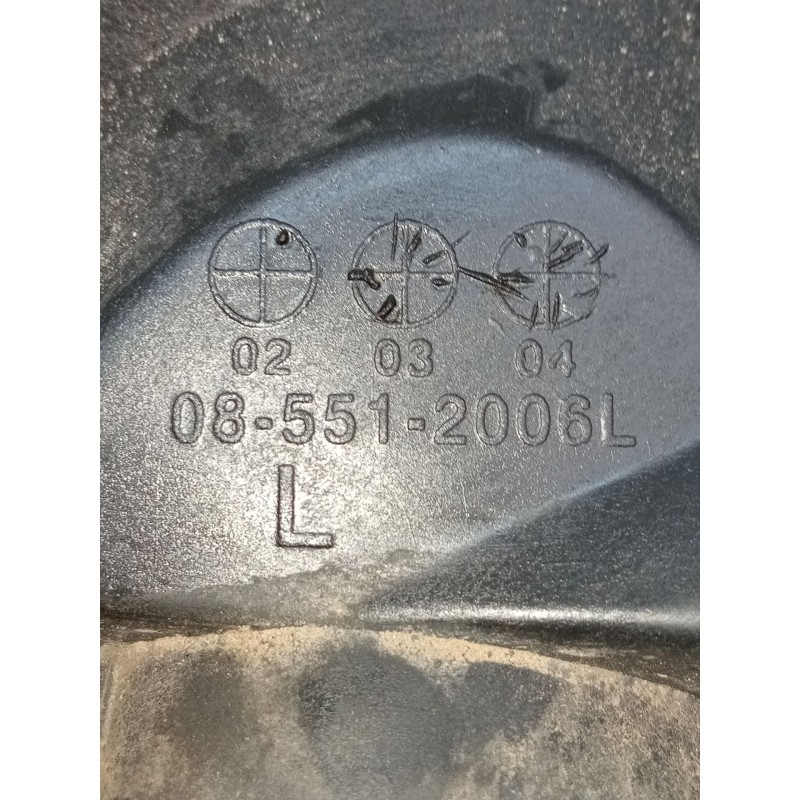 Recambio de faro antiniebla izquierdo para opel movano a furgoneta (x70) 2.8 dti (fd) referencia OEM IAM 085512006L  1999