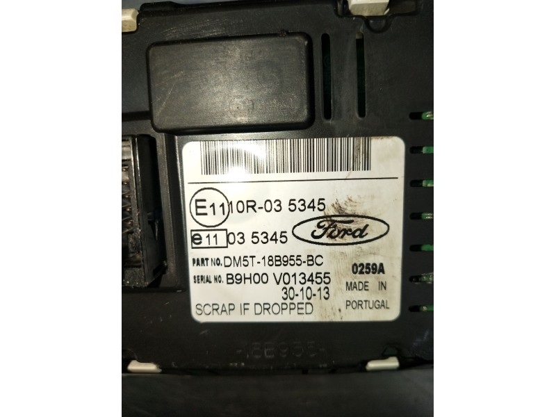 Recambio de pantalla multifuncion para ford kuga (cbs) trend referencia OEM IAM DM5T18B955BC B9H00V013455 2013