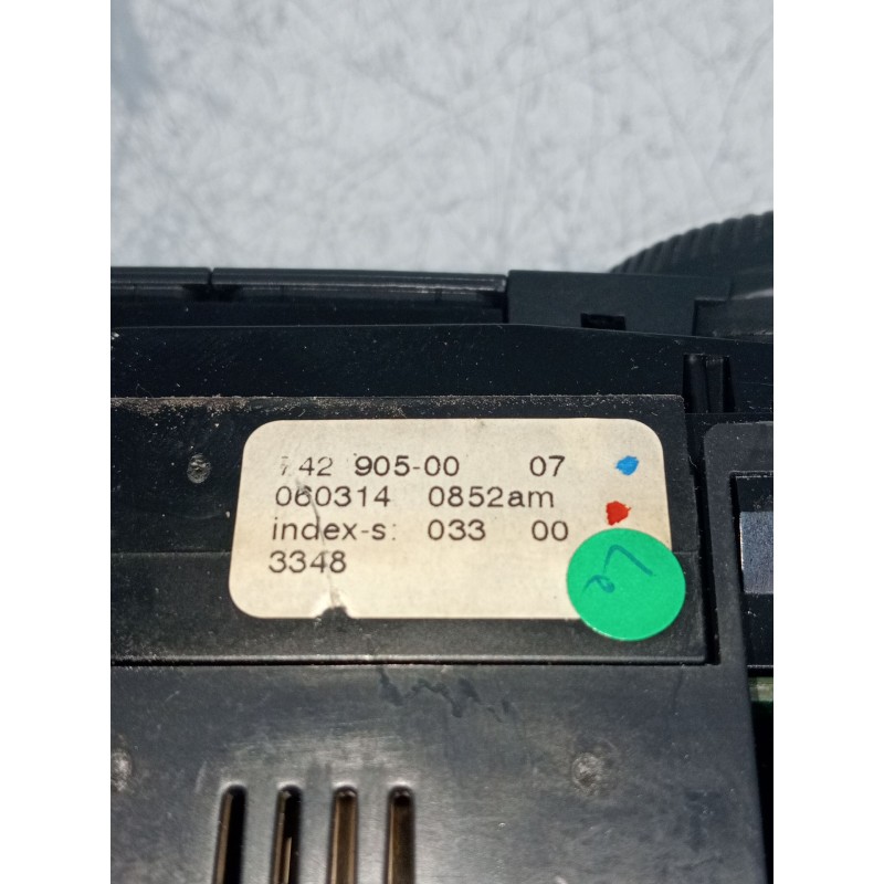 Recambio de mando calefaccion / aire acondicionado para mercedes-benz clase m (w164) ml 320 cdi 4-matic (164.122) referencia OEM