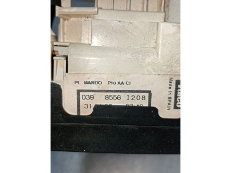 Recambio de mando calefaccion / aire acondicionado para opel combo furgoneta/monovolumen 1.7 di 16v referencia OEM IAM 0398556I2