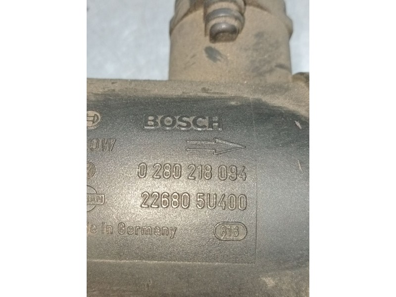 Recambio de caudalimetro para nissan primera hatchback (p11) 1.6 16v referencia OEM IAM 0280218094 226805U400 1999