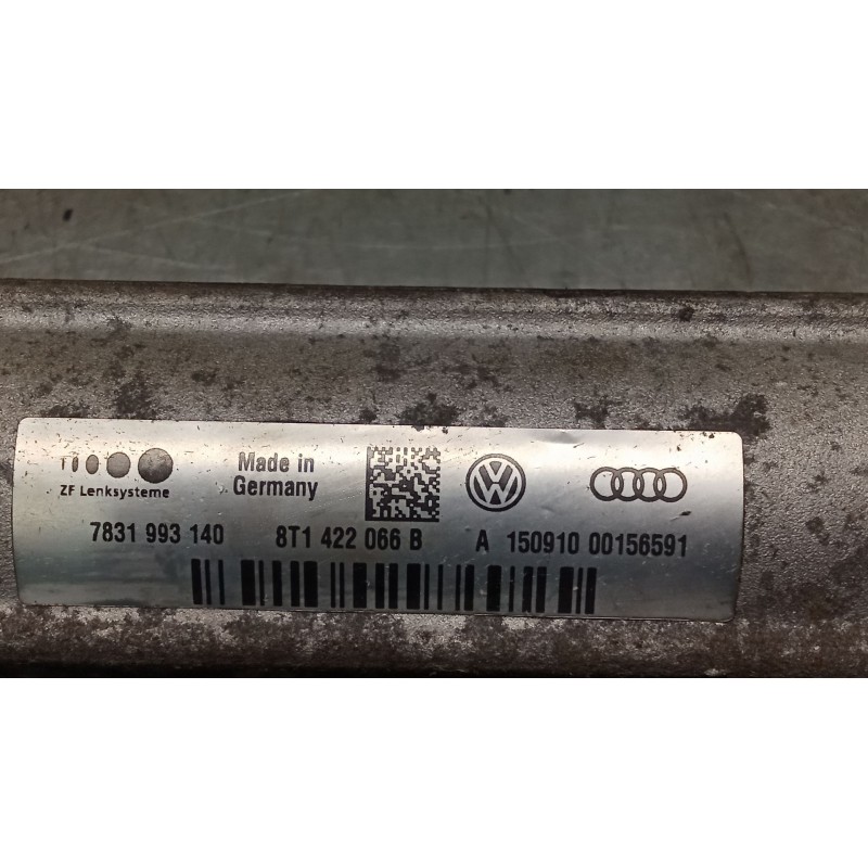 Recambio de cremallera direccion para audi a5 coupe (8t) 2.0 tfsi (155kw) referencia OEM IAM 7831993140 8T1422066B 07