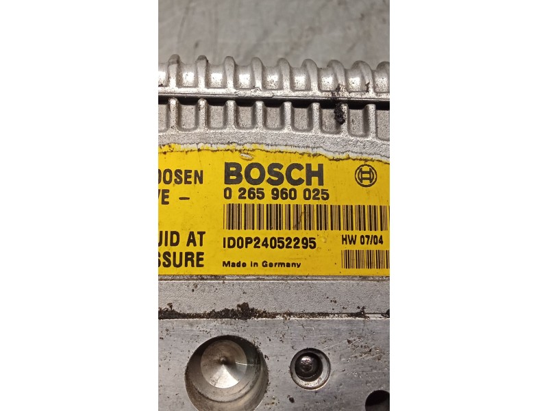 Recambio de abs para mercedes-benz clase e (w211) e 280 cdi (211.020) referencia OEM IAM 0265960025 0265250088 A0054317212