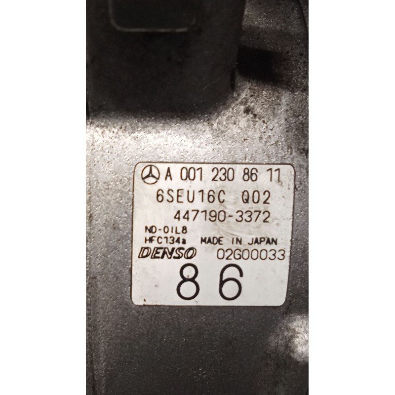 Recambio de compresor aire acondicionado para mercedes-benz clase e (w211) e 280 cdi (211.020) referencia OEM IAM A0012308611 44