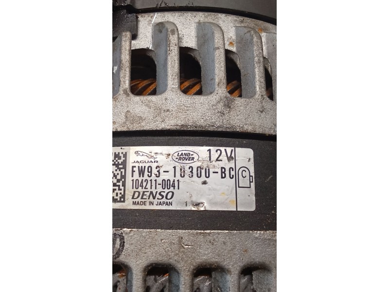 Recambio de alternador para jaguar xj luxury referencia OEM IAM 1042110041 FW9310300BC 09