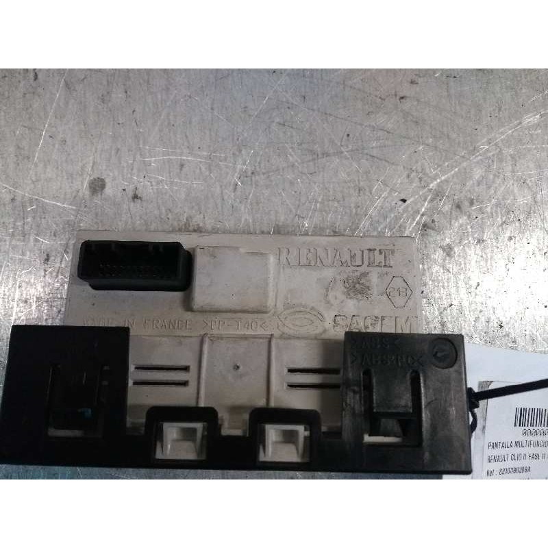 Recambio de pantalla multifuncion para renault clio ii fase ii (b/cb0) authentique referencia OEM IAM 8200380298A 216771272 