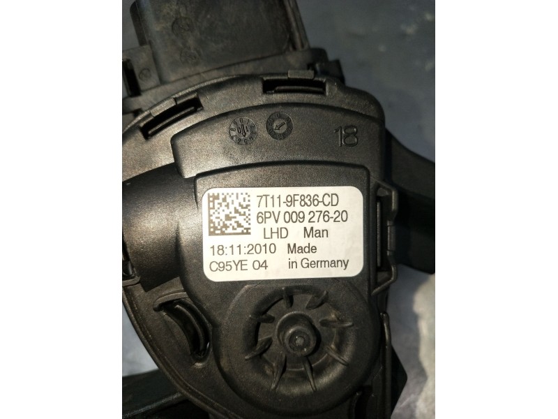 Recambio de potenciometro pedal para ford tourneo connect 1.8 tdci referencia OEM IAM 6PV00927620 7T119F836CD 2008