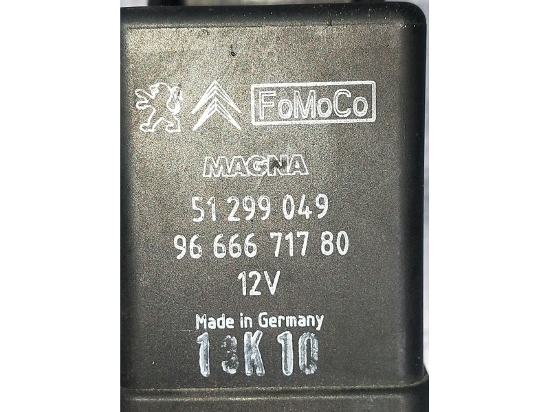 Recambio de caja precalentamiento para citroën c4 ii (nc_) 1.6 hdi 110 referencia OEM IAM 9666671780 51299049 2010
