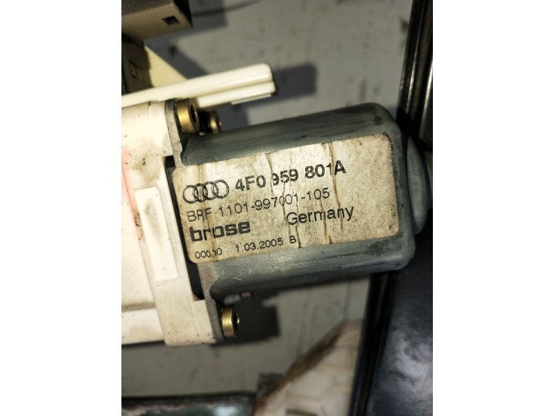 Recambio de elevalunas trasero izquierdo para audi a6 c6 (4f2) 2.0 tdi referencia OEM IAM 4F0959801A 4P 2004