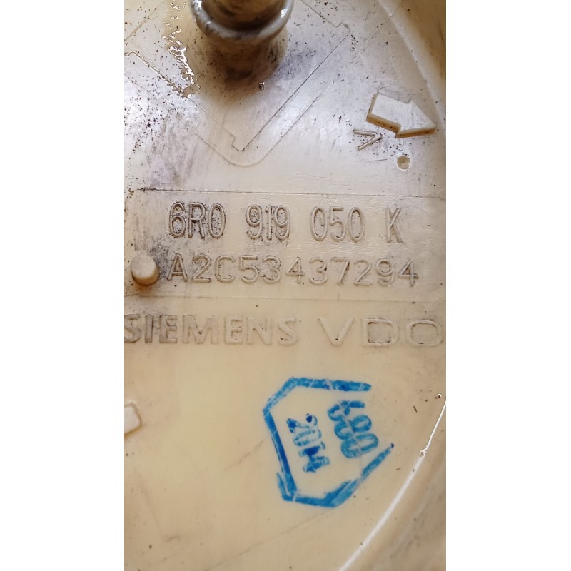 Recambio de bomba combustible para skoda rapid (nh3, nk3, nk6) 1.6 tdi referencia OEM IAM 6R0919050K A2C53437294 12