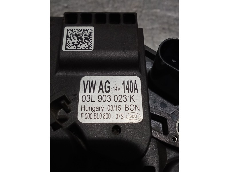 Recambio de alternador para audi a3 sportback (8va) ambiente referencia OEM IAM   