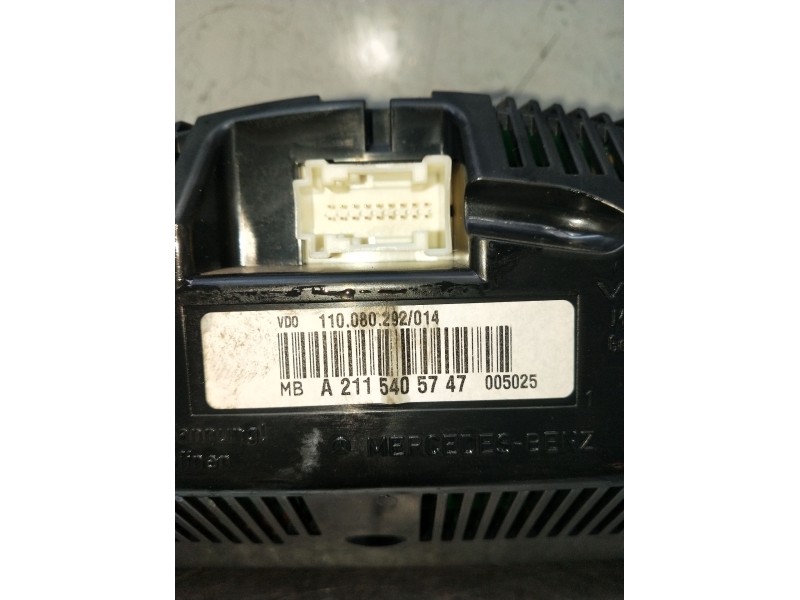 Recambio de cuadro instrumentos para mercedes-benz clase e (w211) e 280 cdi (211.020) referencia OEM IAM A2115405747 11008029201