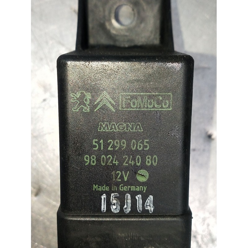 Recambio de caja precalentamiento para citroën berlingo furgoneta/monovolumen (b9) 1.6 hdi / bluehdi 75 referencia OEM IAM 98024