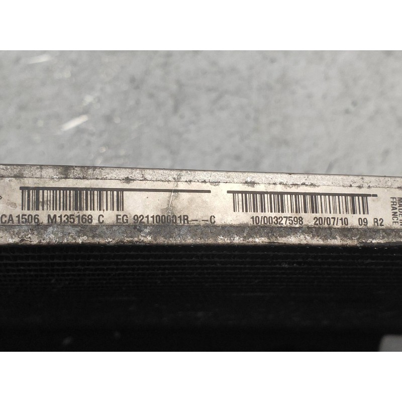Recambio de condensador / radiador aire acondicionado para renault scenic iii authentique referencia OEM IAM 921100001RC M135168