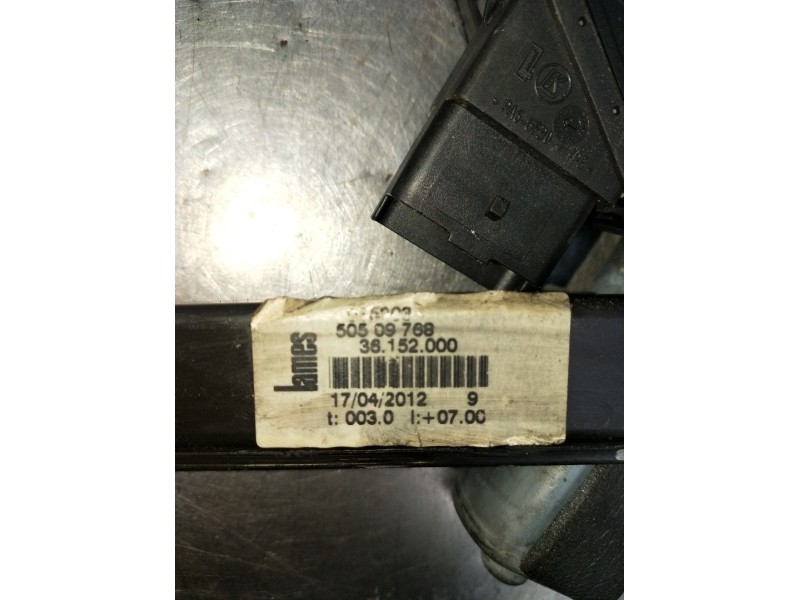 Recambio de elevalunas delantero izquierdo para alfa romeo spider (177) 2.4 jtd 20v referencia OEM IAM 50509768 2P 2006