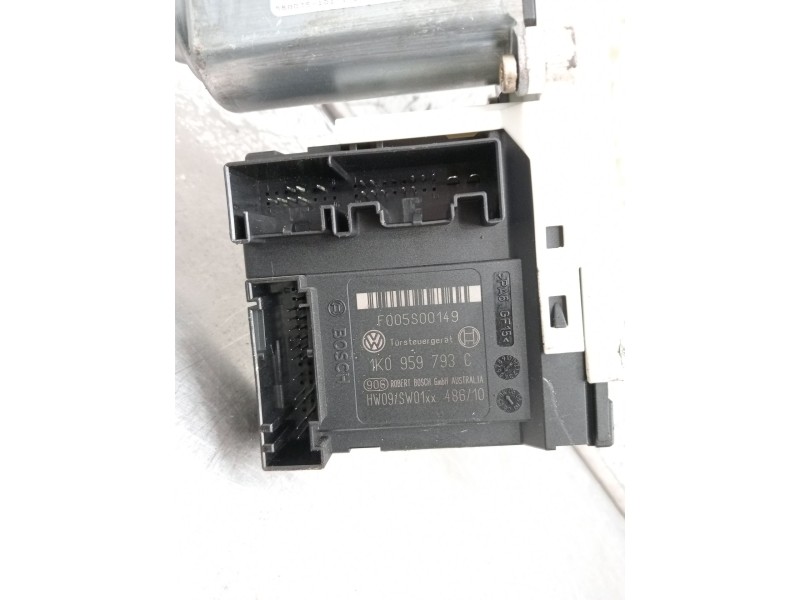 Recambio de elevalunas delantero izquierdo para volkswagen golf v berlina (1k1) referencia OEM IAM 1K4837401E 1K0959793C 5P 2003
