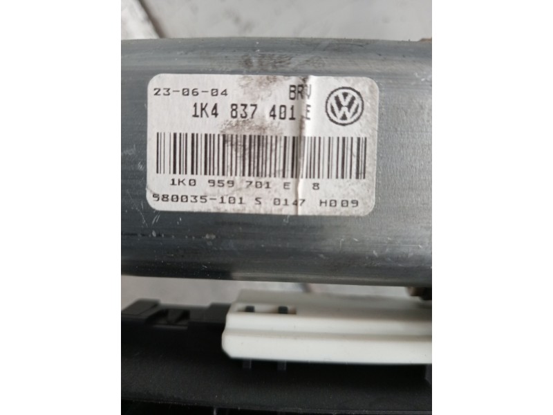 Recambio de elevalunas delantero izquierdo para volkswagen golf v berlina (1k1) referencia OEM IAM 1K4837401E 1K0959793C 5P 2003