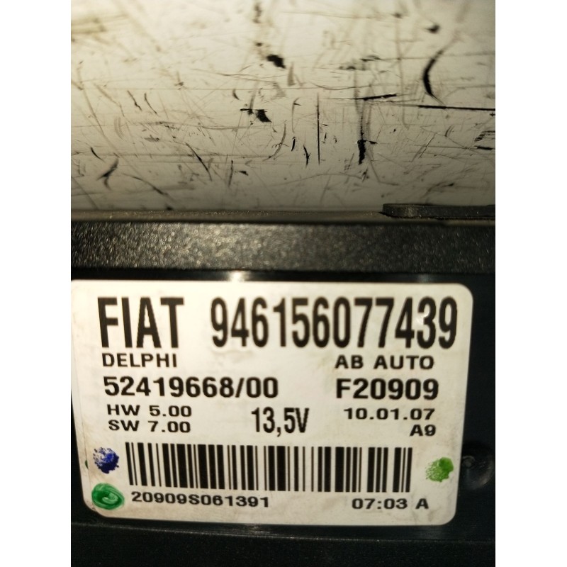 Recambio de mando calefaccion / aire acondicionado para alfa romeo spider (177) 2.4 jtd 20v referencia OEM IAM 946156077439 5241