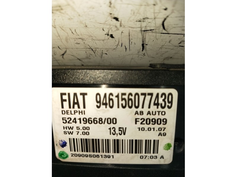 Recambio de mando calefaccion / aire acondicionado para alfa romeo spider (177) 2.4 jtd 20v referencia OEM IAM 946156077439 5241