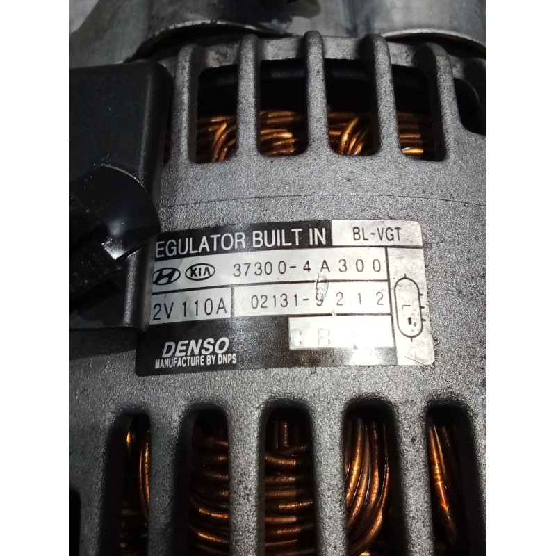Recambio de alternador para kia sorento i (jc) 2.5 crdi referencia OEM IAM   