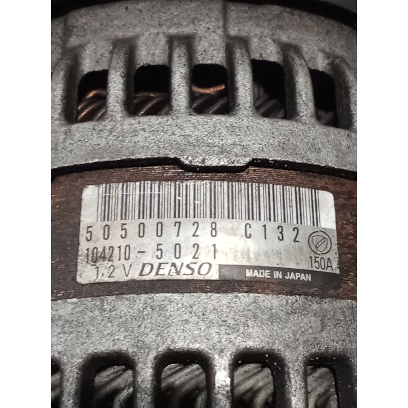Recambio de alternador para alfa romeo spider (177) 2.4 jtd 20v referencia OEM IAM 50500728 1042105021 