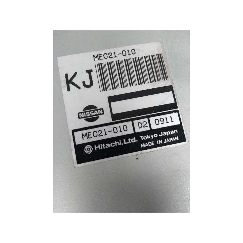 Recambio de centralita motor uce para nissan almera (n16/e) 1.5 16v cat referencia OEM IAM MEC21010 KJ 