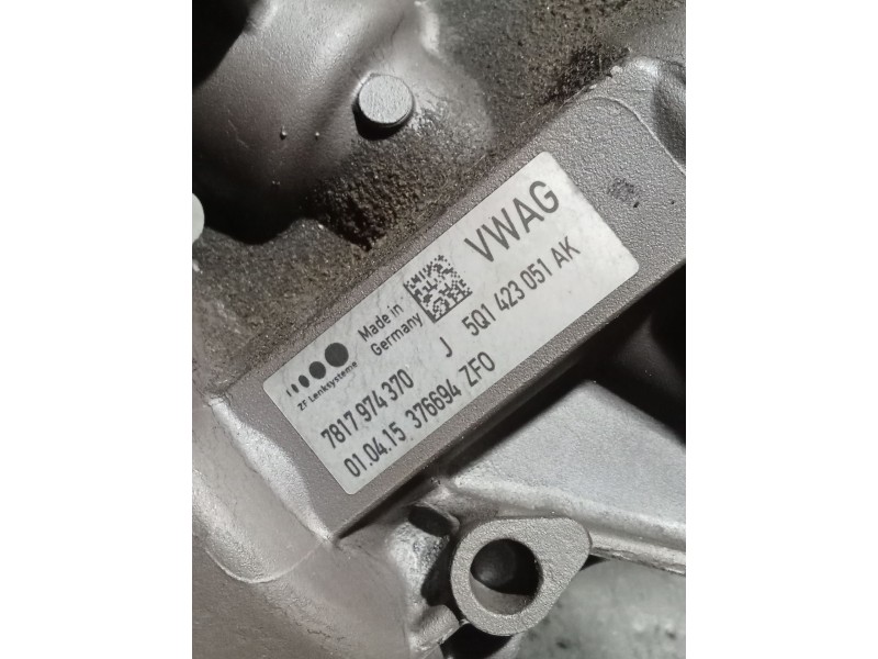 Recambio de cremallera direccion para audi a3 sportback (8va) ambiente referencia OEM IAM   