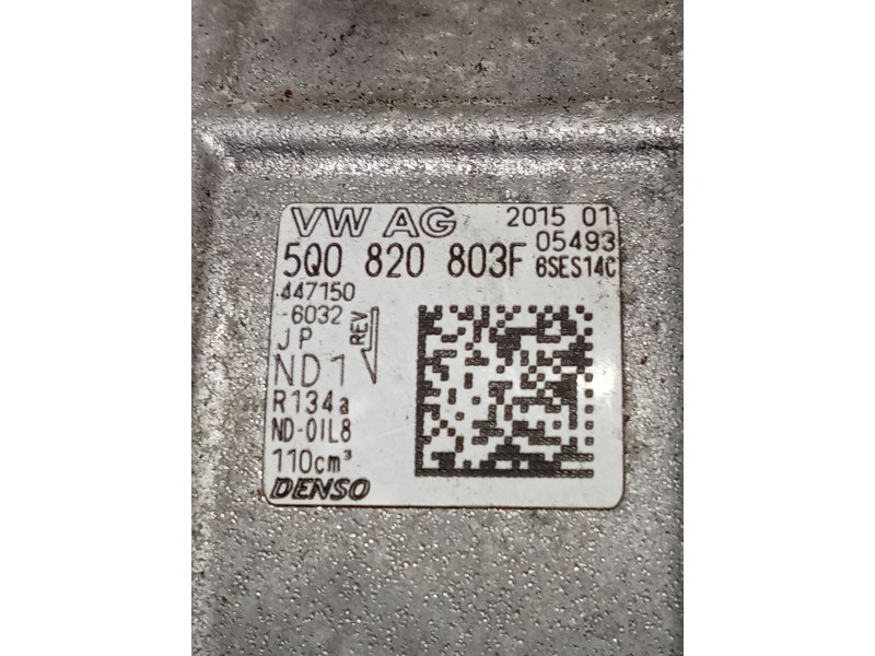 Recambio de compresor aire acondicionado para audi a3 sportback (8va) ambiente referencia OEM IAM   