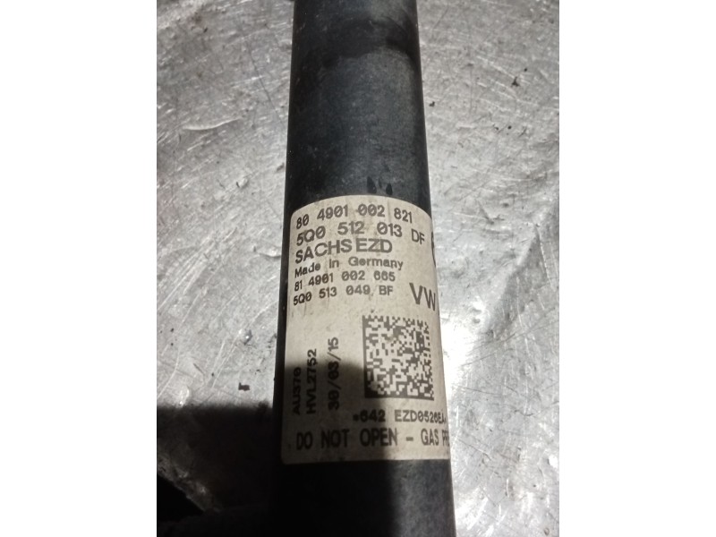 Recambio de amortiguador trasero derecho para audi a3 sportback (8va) ambiente referencia OEM IAM   