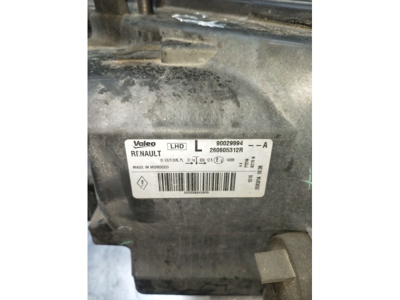 Recambio de faro izquierdo para dacia sandero ii (b8_) tce 90 (b8m1, b8ma) referencia OEM IAM 90029994 260605312R 2012