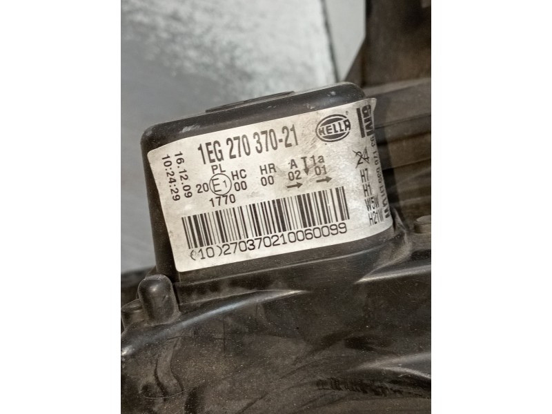 Recambio de faro izquierdo para opel astra h (a04) 1.7 cdti (l48) referencia OEM IAM 1EG27037021 93178635LH 