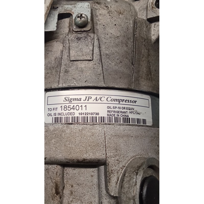 Recambio de compresor aire acondicionado para fiat croma (194_) 1.9 d multijet (194axc1b, 194axc12) referencia OEM IAM 1854011  