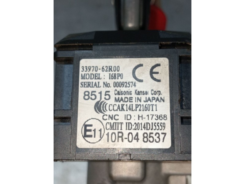 Recambio de conmutador de arranque para suzuki ignis (/mf) gle referencia OEM IAM 3397062R00 00092574 10R048537 2018