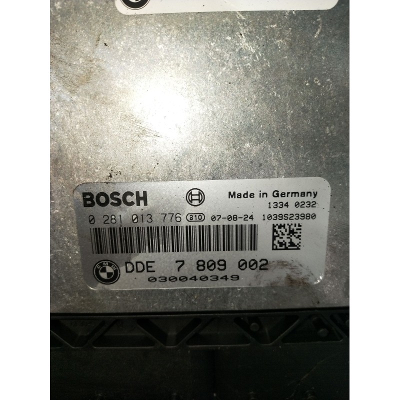 Recambio de centralita motor uce para bmw 1 coupé (e82) 123 d referencia OEM IAM 0281013776 7809002 1039S23980 2007