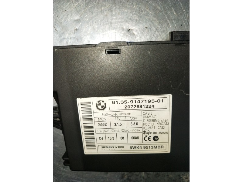 Recambio de modulo electronico para bmw 1 coupé (e82) 123 d referencia OEM IAM 6135914719501 2072681224 2007