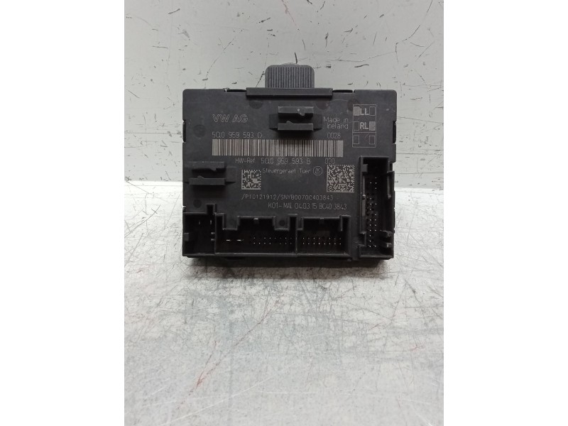 Recambio de modulo electronico para audi a3 sportback (8va) ambiente referencia OEM IAM 5Q0959593B 5Q0959593D 